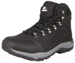 Męskie buty turystyczne wodoodporne outdoorowe. Czarne trekkingi męskie GUGGEN MOUNTAIN, trekkingowe. Za 197.60 zł.