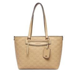 Torebka MICHAEL Michael Kors. Brązowe torebki do ręki damskie MICHAEL Michael Kors, bez wzorów, bez dodatków. Za 1,239.00 zł.