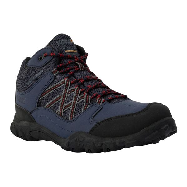 Męskie Buty Trekkingowe Edgepoint Mid. Czerwone trekkingi męskie Regatta, trekkingowe. Za 439.99 zł.