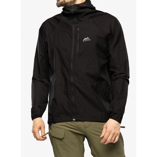 Kurtka przeciwwiatrowa męska Helikon-Tex Tramontane Wind Jacket WindPack. Czarne kurtki męskie HELIKON-TEX, m, bez wzorów, z softshellu, trekkingowe. Za 282.99 zł.