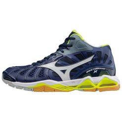 Mizuno Buty Do Siatkówki Wave Tornado X Mid Bluedepths Wht Syellow 43. Buty sportowe męskie marki Mizuno. W wyprzedaży za 404.00 zł.