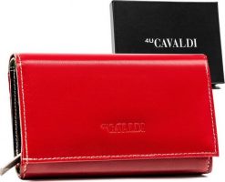 4U Cavaldi Duży, skórzany portfel damski z systemem RFID - 4U Cavaldi NoSize. Portfele damskie 4U Cavaldi, bez wzorów. Za 103.54 zł.