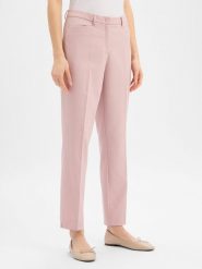 More & More Spodnie - Hedy Kobiety różowy wypukły wzór tkaniny, 34. Czerwone spodnie materiałowe damskie More & More, bez wzorów, z syntetyku. Za 379.95 zł.