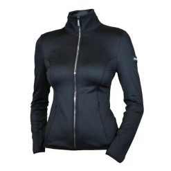 Damska kurtka jeździecka zapinana na zamek Equestrian Stockholm Explore. Czarne kurtki damskie EQUESTRIAN STOCKHOLM, s, bez wzorów, bez kaptura. Za 614.85 zł.