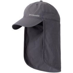 Czapka z daszkiem dla dorosłych Schooner Bank II Cap. Czarne czapki i kapelusze męskie Columbia, na lato, bez wzorów, z materiału, sportowe. Za 109.99 zł.