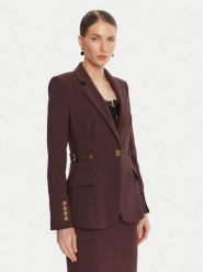 Elisabetta Franchi Marynarka GI-175-56E2 Bordowy Regular Fit. Czerwone żakiety damskie Elisabetta Franchi, bez wzorów, z syntetyku. Za 2,289.00 zł.