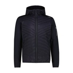 Kurtka puchowa z przypiętym kapturem CMP. Brązowe kurtki męskie CMP, bez wzorów, z puchu, sportowe, z kapturem. Za 372.00 zł.