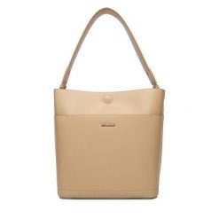 Torebka GINO ROSSI. Brązowe torebki do ręki damskie Gino Rossi, bez wzorów, klasyczne, bez dodatków. Za 299.99 zł.