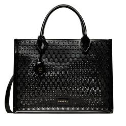 Torebka Badura. Czarne torebki do ręki damskie Badura, bez wzorów, bez dodatków. Za 299.99 zł.