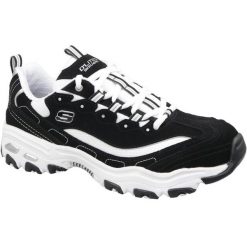 Buty sportowe Sneakersy męskie, Skechers D'Lites. Białe buty sportowe męskie Skechers, z nubiku, bez zapięcia. Za 590.00 zł.