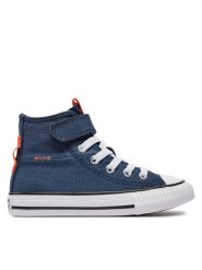 Converse Trampki Chuck Taylor All Star Easy On Utility A07387C Granatowy. Niebieskie trampki i tenisówki chłopięce Converse, bez wzorów, z materiału, retro, bez zapięcia. Za 159.99 zł.
