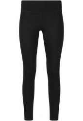 Damskie legginsy Athlecia Bloom. Czarne legginsy sportowe damskie Athlecia, s, bez wzorów, z elastanu, na fitness i siłownię. Za 169.50 zł.