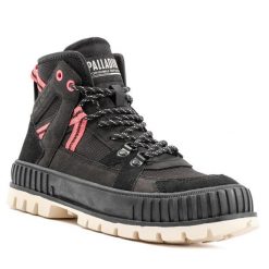 Trapery Palladium. Czarne kozaki damskie Palladium. Za 489.99 zł.