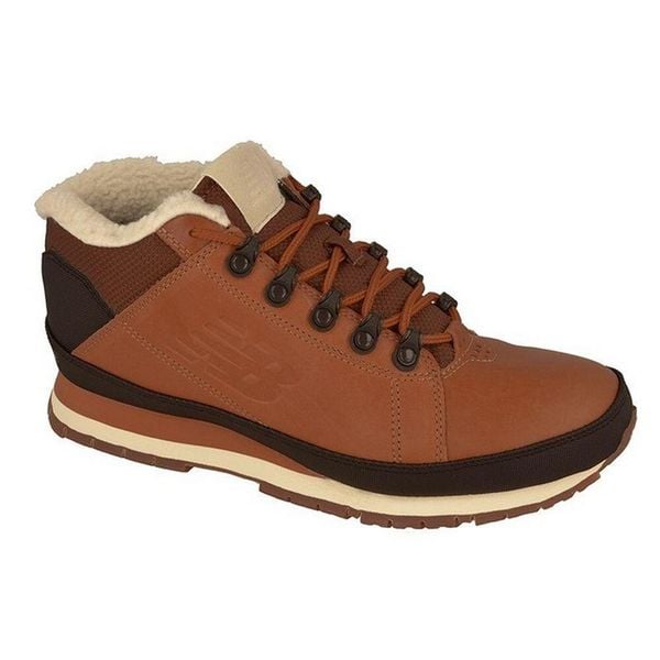 Buty Zimowe Męskie Skóra. Brązowe trekkingi męskie New Balance, na zimę, trekkingowe. Za 951.99 zł.