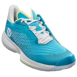 Buty tenisowe damskie Wilson Kaos Swift 1,5 clay. Białe obuwie sportowe damskie Wilson, bez wzorów, tenisowe. Za 529.00 zł.