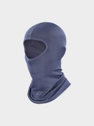 4F Kominiarka narciarska uniseks - szara S/M. Szare czapki i kapelusze damskie 4f, na zimę, bez wzorów, z dzianiny, sportowe. Za 89.99 zł.