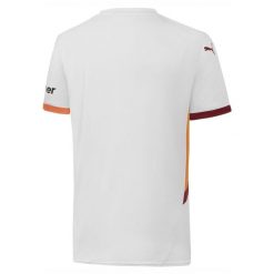 Męska koszulka wyjazdowa Galatasaray SK 24/25 PUMA White Red Rhythm. Białe koszulki sportowe męskie Puma, m, bez wzorów, bez kołnierzyka, bez ramiączek, do piłki nożnej. W wyprzedaży za 269.00 zł.