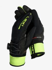 Rękawiczki Leki PRC Boa Shark. Czarne rękawiczki męskie Leki, bez wzorów, z elastanu. Za 489.99 zł.