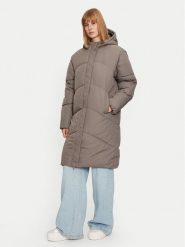 Noisy May Płaszcz zimowy Tenna 27030498 Szary Regular Fit. Szare kurtki damskie Noisy may, na zimę, xl, bez wzorów, z syntetyku, bez kaptura. Za 279.99 zł.