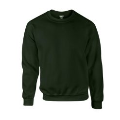 Bluza Rozpinana Dla Dorosłych Unisex DryBlend Crew Neck. Czerwone bluzy męskie Gildan, m, bez wzorów, bez kaptura. Za 82.99 zł.
