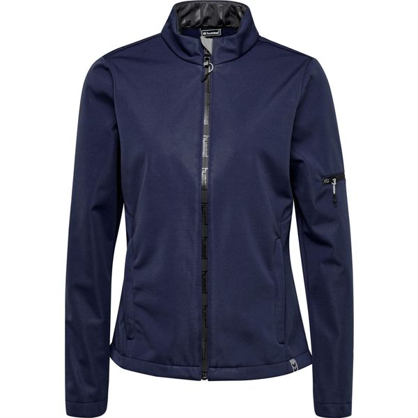 Kurtka damska Hummel North Softshell. Niebieskie bluzy sportowe damskie Hummel, l, bez wzorów, z softshellu, bez kaptura, outdoorowe. W wyprzedaży za 388.65 zł.