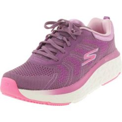 Buty do biegania Damskie Skechers. Czerwone obuwie sportowe damskie Skechers, bez wzorów, do biegania. Za 283.99 zł.