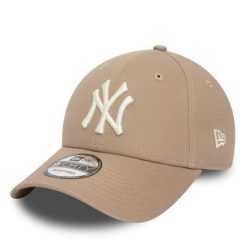 Czapka z daszkiem New Era. Brązowe czapki i kapelusze męskie New Era, bez wzorów. Za 129.99 zł.