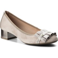 Półbuty HISPANITAS - Andros-P PHV86881 Nougat/Estano. Brązowe półbuty damskie Hispanitas, z materiału, eleganckie. W wyprzedaży za 289.00 zł.