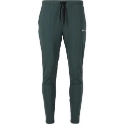 Spodnie do biegania Virtus Alonso Hyperstretch. Zielone spodnie sportowe męskie VIRTUS, s, bez wzorów, z dresówki, do biegania. Za 178.50 zł.