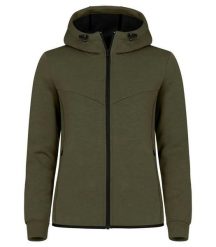 Clique Hayden Women — Lekka kurtka z kapturem Fog green. Zielone kurtki damskie CLIQUE, m, bez wzorów, z elastanu, z kapturem. Za 238.46 zł.