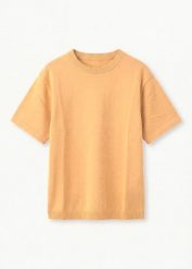 Cienki sweter z czystej bawełny organicznej. Brązowe swetry damskie bonprix, bez wzorów, z bawełny, klasyczne, bez kołnierzyka, bez ramiączek, bez kaptura. Za 99.99 zł.