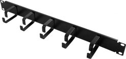 LogiLink Organizer kabli 19'' 1U z uchwytami Czarny (OR101B). Czarne mokasyny męskie LogiLink. Za 25.15 zł.