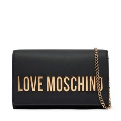 Torebka LOVE MOSCHINO. Czarne torebki do ręki damskie Love Moschino, bez wzorów, wizytowe, bez dodatków. Za 699.99 zł.