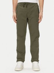 Pepe Jeans Spodnie materiałowe Parachute Pant PM211685 Khaki Regular Fit. Brązowe spodnie materiałowe męskie Pepe Jeans, m, bez wzorów, z bawełny. Za 269.99 zł.