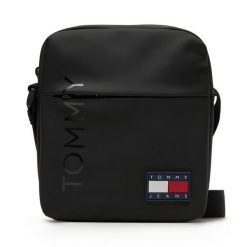 Saszetka Tommy Jeans. Czarne saszetki męskie Tommy Jeans, z jeansu, młodzieżowe, małe. Za 219.99 zł.