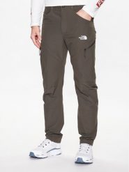 The North Face Spodnie outdoor Explo NF0A7Z96 Zielony Regular Fit. Zielone spodnie sportowe męskie The North Face, m, bez wzorów, z syntetyku, outdoorowe. Za 449.99 zł.