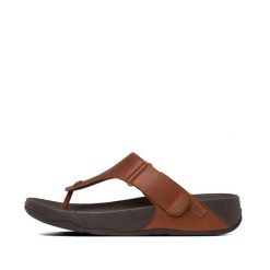 Sandały FitFlop Trakk II. Brązowe sandały męskie FIT FLOP, ze szpiczastym noskiem, bez zapięcia. Za 524.50 zł.