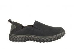 Półbuty Rock X Walk Dark Grey Men's, Szary, Skóra naturalna - 45. Szare buty sportowe męskie Rock Spring, z materiału, rockowe, bez zapięcia. W wyprzedaży za 89.10 zł.