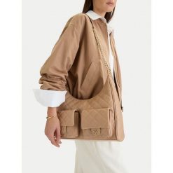 Torebka Badura. Brązowe torebki do ręki damskie Badura, bez wzorów, klasyczne, bez dodatków. Za 279.99 zł.