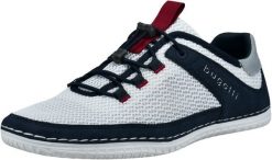 Bugatti Bugatti męskie buty sportowe 325AFF126950-2041 white/dark blue 42. Białe buty sportowe męskie Bugatti, bez zapięcia. Za 349.99 zł.