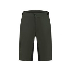 Spodenki rowerowe MTB męskie Rogelli ADVNTR Core. Czarne krótkie spodenki sportowe męskie Rogelli, m, bez wzorów, rowerowe. Za 349.99 zł.