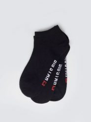 Stopki unisex bawełniane trójpak czarne Filixon 906. Czarne skarpety damskie Big Star, bez wzorów, z bawełny. Za 39.99 zł.
