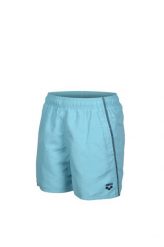 Spodenki Arena Beach Boxer Solid junior. Niebieskie szorty dla chłopców Arena, na lato, bez wzorów, z materiału, eleganckie. Za 45.49 zł.