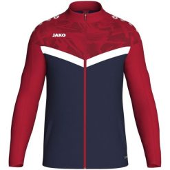 Poliestrowa bluza dresowa Jako Iconic. Czerwone bluzy sportowe damskie Jako, xl, bez wzorów, z dresówki, z kapturem. Za 288.50 zł.