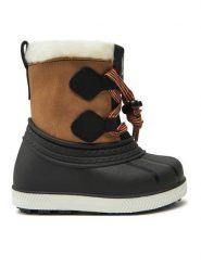 Kimberfeel Śniegowce Arty Brązowy. Brązowe buty zimowe dziewczęce Kimberfeel, bez wzorów, ze skóry, bez zapięcia. Za 249.99 zł.