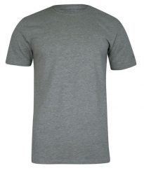 T-shirt Popielaty, 100% BAWEŁNA, U-neck, bez Nadruku, Męski, Krótki Rękaw -PAKO JEANS. Szare t-shirty męskie Pako Jeans, l, bez wzorów, z bawełny, casualowe, bez kołnierzyka. Za 64.00 zł.