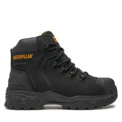 Trapery CAT Footwear. Czarne śniegowce i trapery męskie CAT Footwear, bez zapięcia. Za 539.99 zł.
