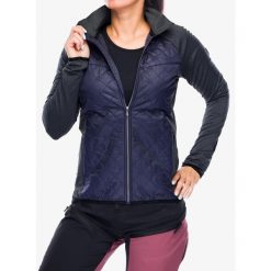Kurtka hybrydowa damska Hannah Elsa. Niebieskie bluzy sportowe damskie Hannah, m, bez wzorów, bez kaptura, narciarskie. Za 156.99 zł.
