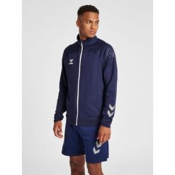 Kurtka błyskawiczna Hummel hmlLEAD poly. Niebieskie kurtki męskie Hummel, m, bez wzorów, z polaru, na fitness i siłownię. Za 183.90 zł.