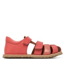 Sandały Froddo. Pomarańczowe sandały dziewczęce Froddo, bez zapięcia. Za 359.99 zł.